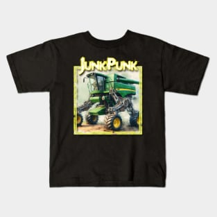 JunkPunk - Jacked Combine - WelshDesigns Kids T-Shirt